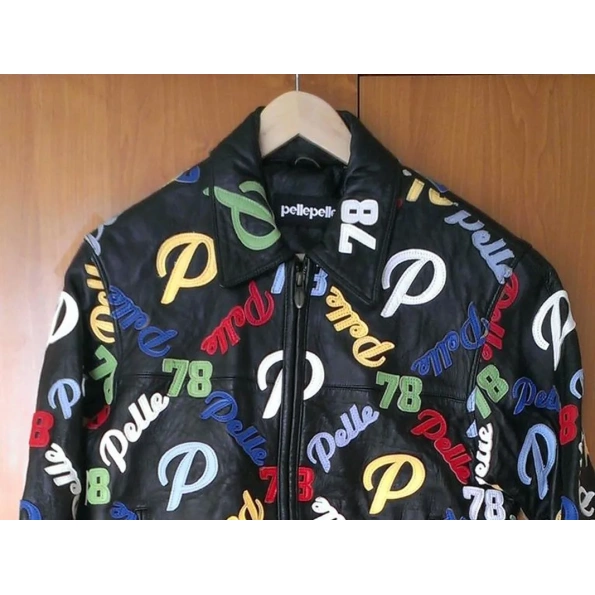 Bold Pelle Pelle Multicolor Black Jacket view 1