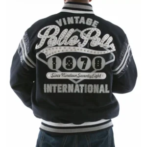 PELLE PELLE NAVY WOOL JACKET