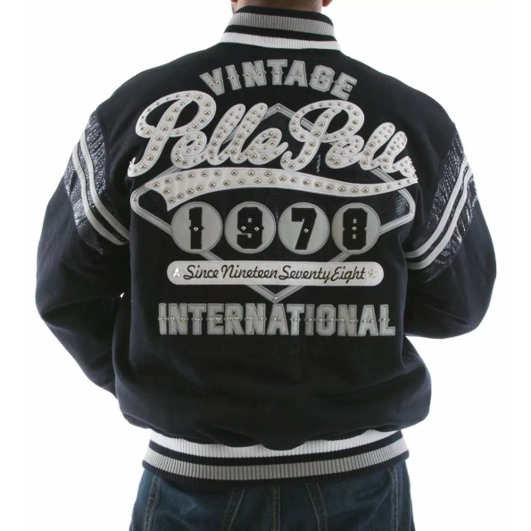 PELLE PELLE NAVY WOOL JACKET