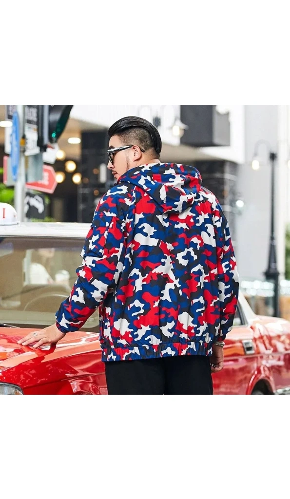 Pelle Pelle Men Camouflage Windbreaker Jacket | Hood Jacket