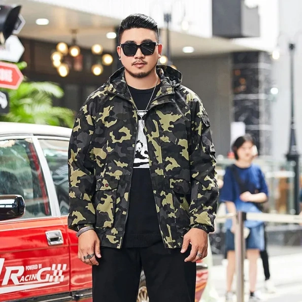 Pelle Pelle Green Camo Windbreaker Jacket | Hood Jacket