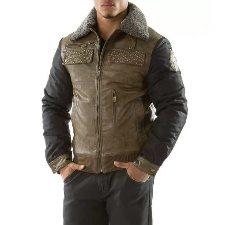 Bold Pelle Pelle Olive Blazer Royal Jacket view 2