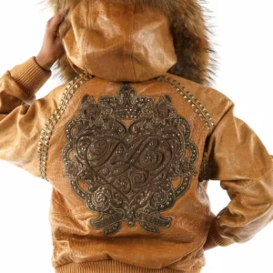 Bold Pelle Pelle Heart Leather Jacket