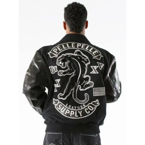 PELLE PELLE SUPERB PANTHER BLACK JACKET view 2