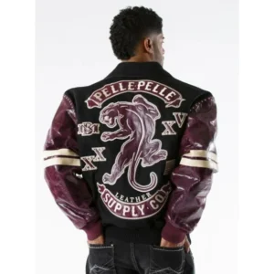 PELLE PELLE PANTHER PLUM JACKET
