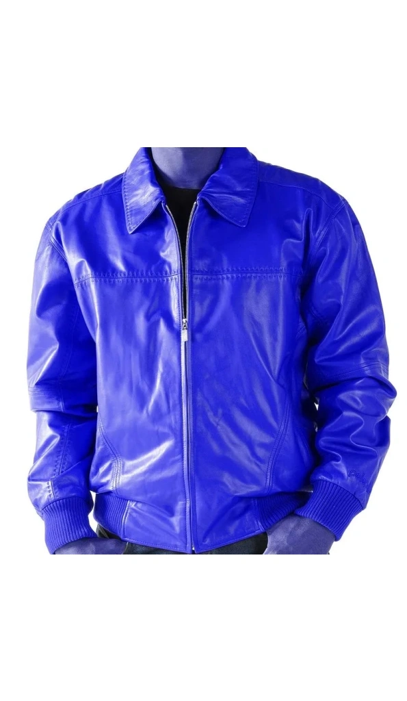 PELLE PELLE BLUE STITCH JACKET