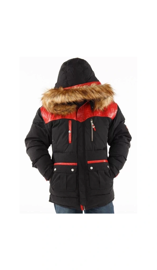 PELLE PELLE RED PINNACLE COAT