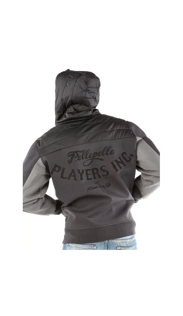 PELLE PELLE BLACK PLAYER HOODIE