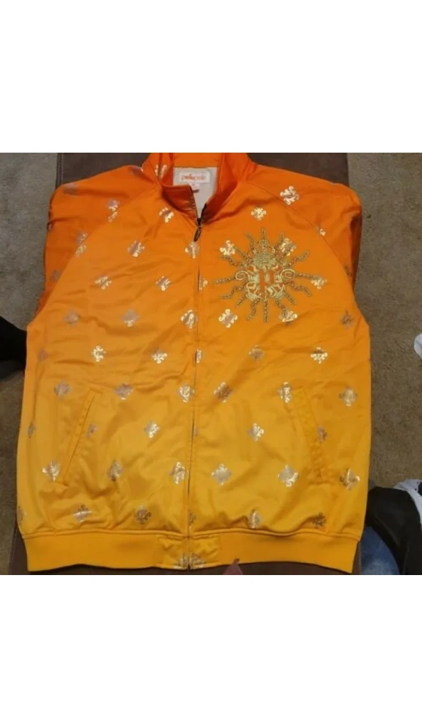 Pelle Pelle Orange Yellow Windbreaker Jacket