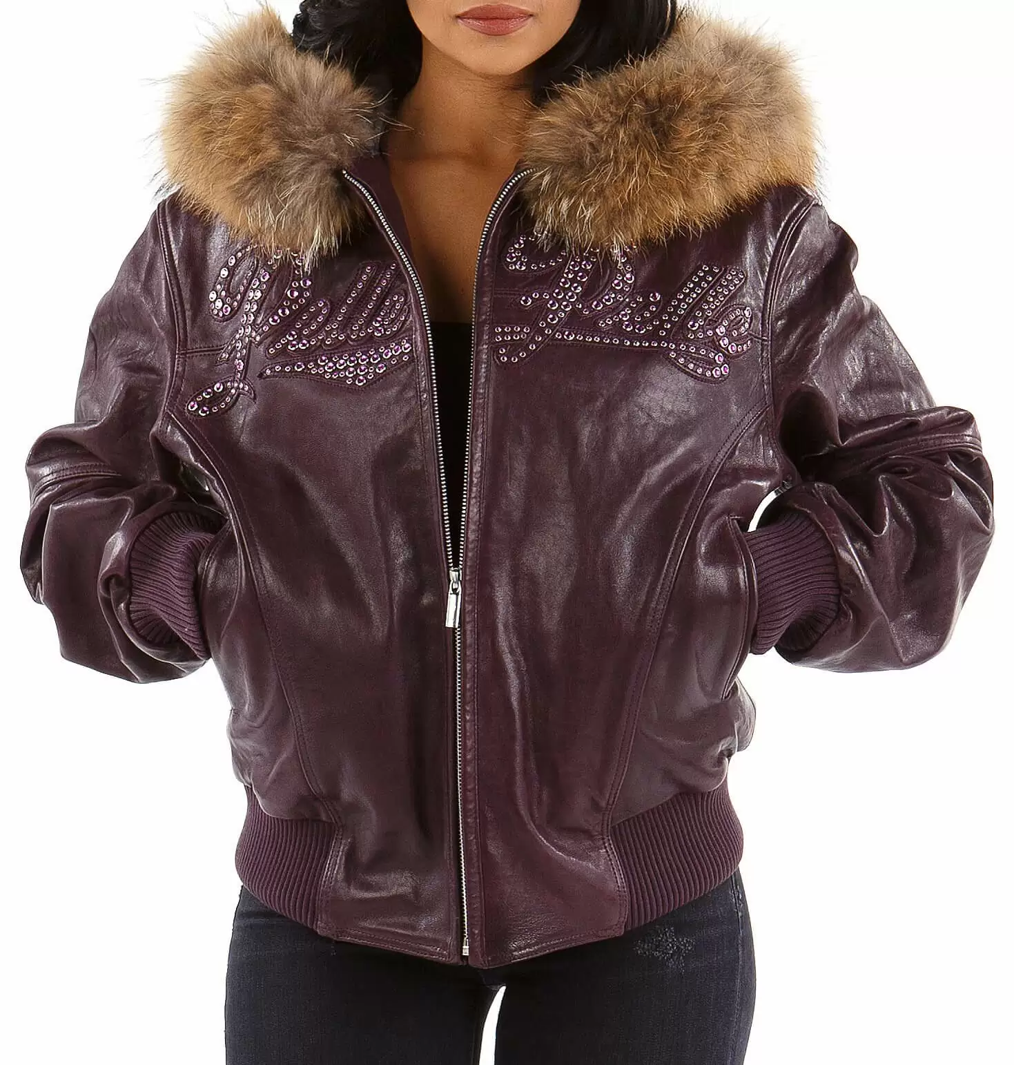 Pelle Pelle Purple Hood Jacket