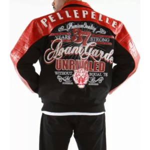 PELLE PELLE RED BLACK STRONG JACKET