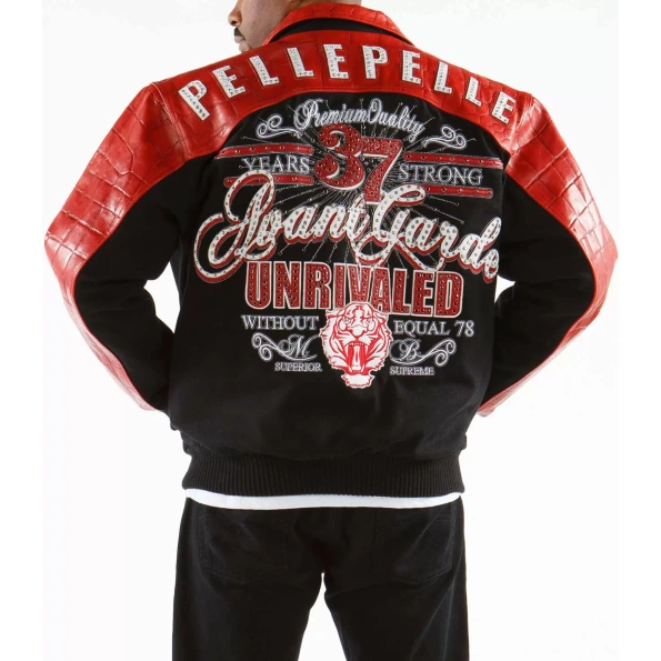 PELLE PELLE RED BLACK STRONG JACKET view 1