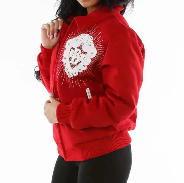 Bold Pelle Pelle Red Diamonds Queen Jacket