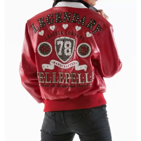 Pelle Pelle Red Leather Jacket view 2