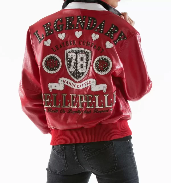 Pelle Pelle Red Leather Jacket view 2