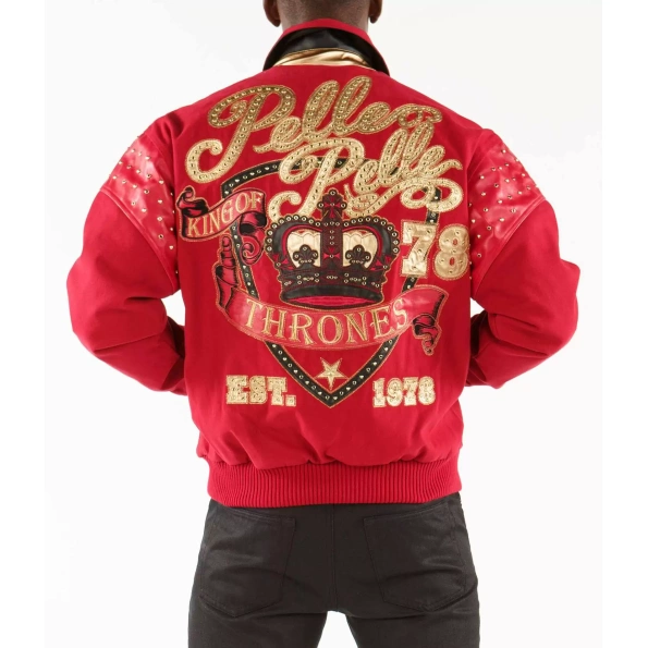 PELLE PELLE RED THRONES JACKET