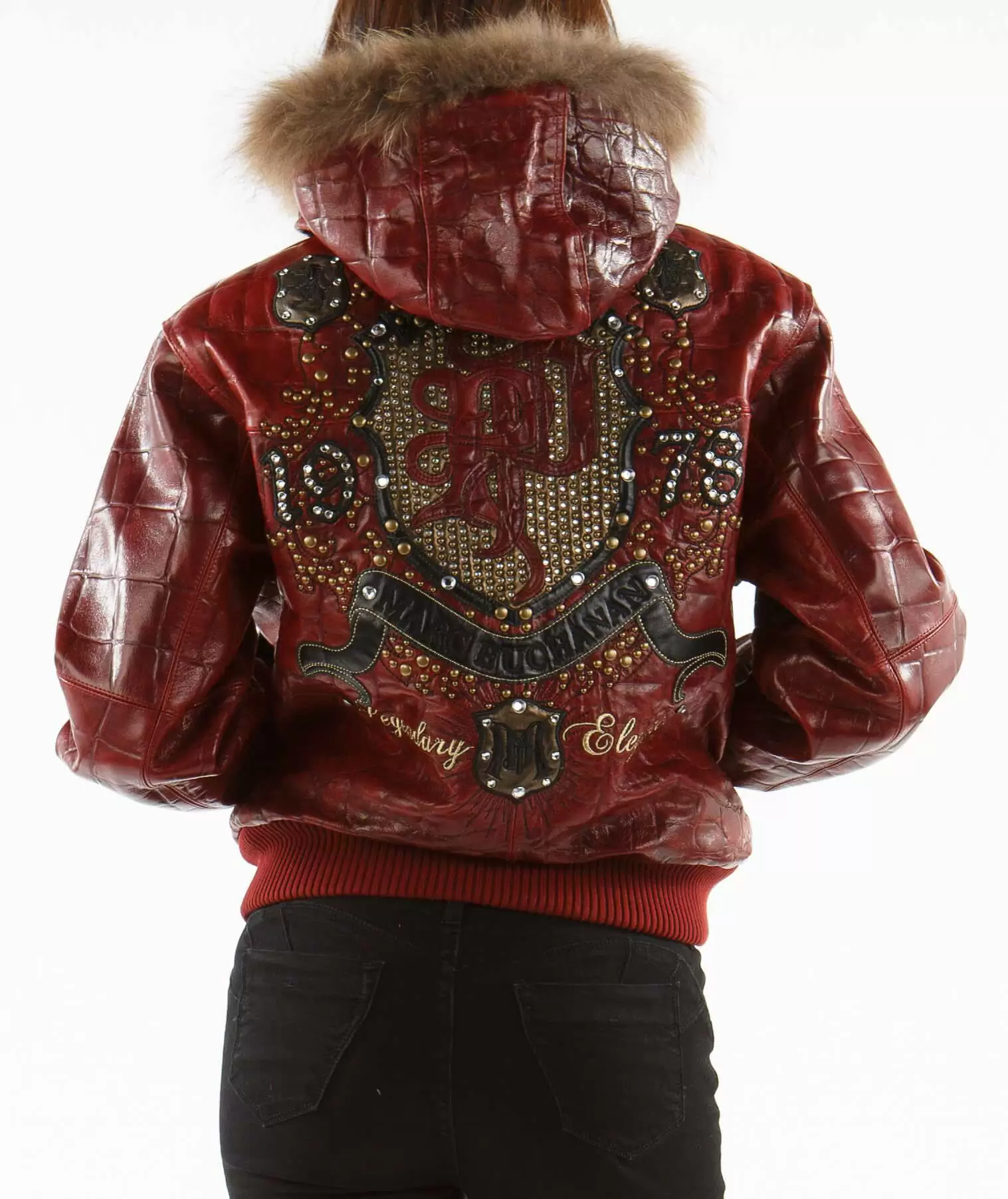 Bold Pelle Pelle Red Legendary Jacket