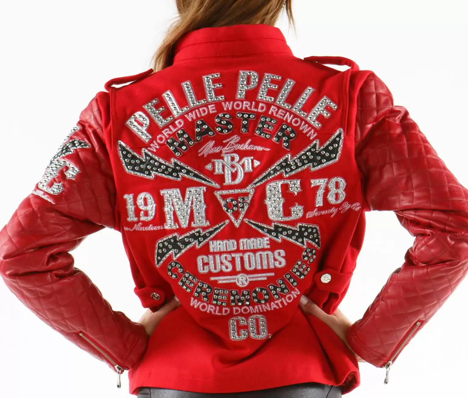 Pelle Pelle Red MC Jacket
