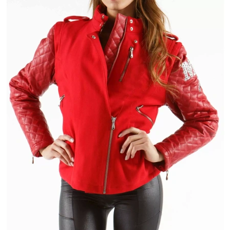 Pelle Pelle Red MC Jacket view 2