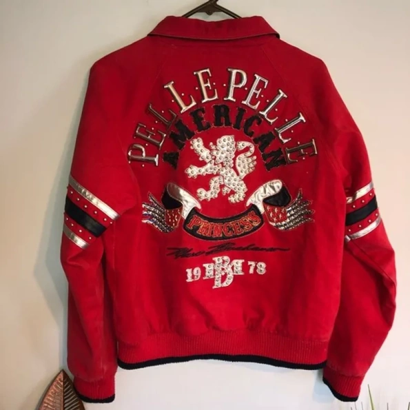 PELLE PELLE MENS RED JACKET view 1