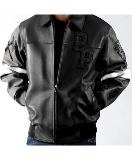 Pelle Pelle Black Renegades Leather Jacket | Men Jacket