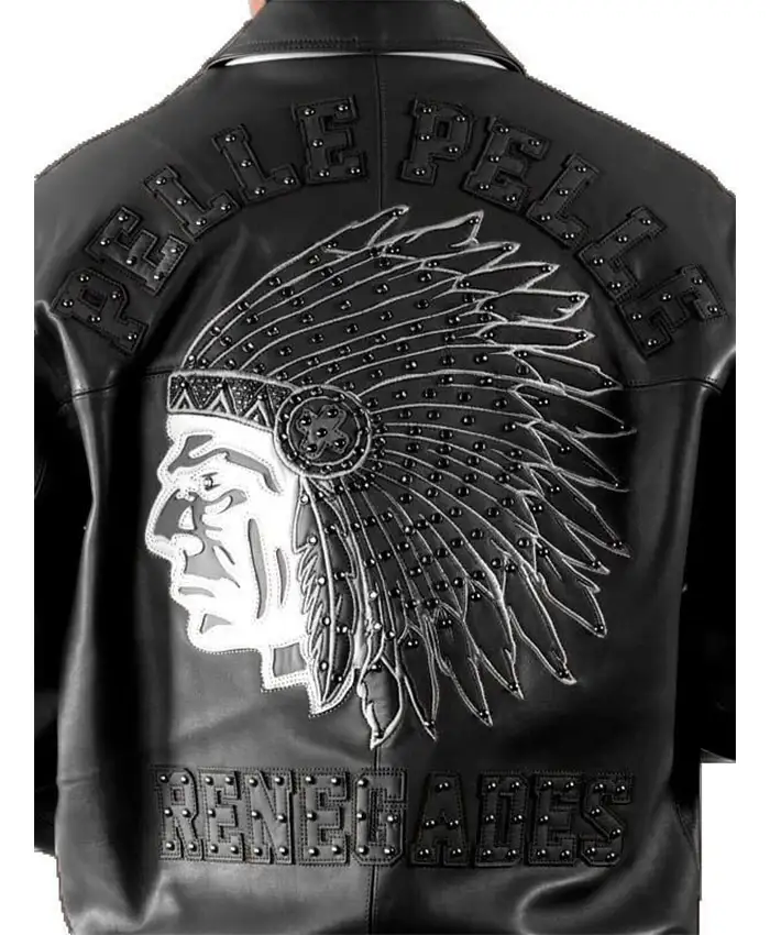 Pelle Pelle Black Renegades Leather Jacket | Men Jacket view 2