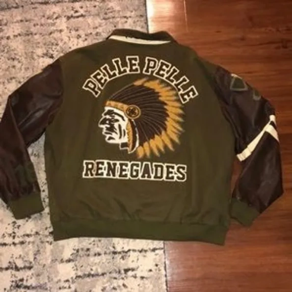 PELLE PELLE GREEN RENEGADES JACKET