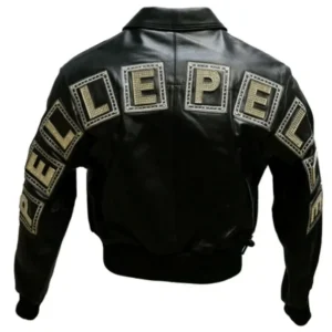 PELLE PELLE BLACK STUDDED JACKET view 1