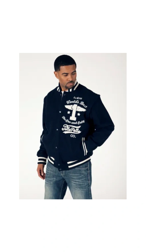 PELLE PELLE DARK BLUE JACKET