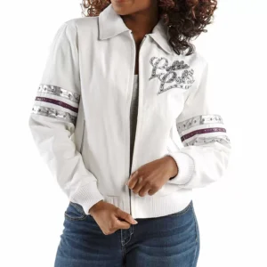 Exclusive Pelle Pelle White Jacket view 2