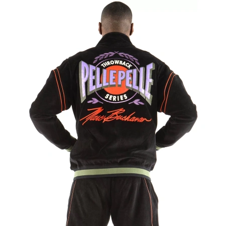 Pelle Pelle Black Throwback Series Wool Tracksuit view 2