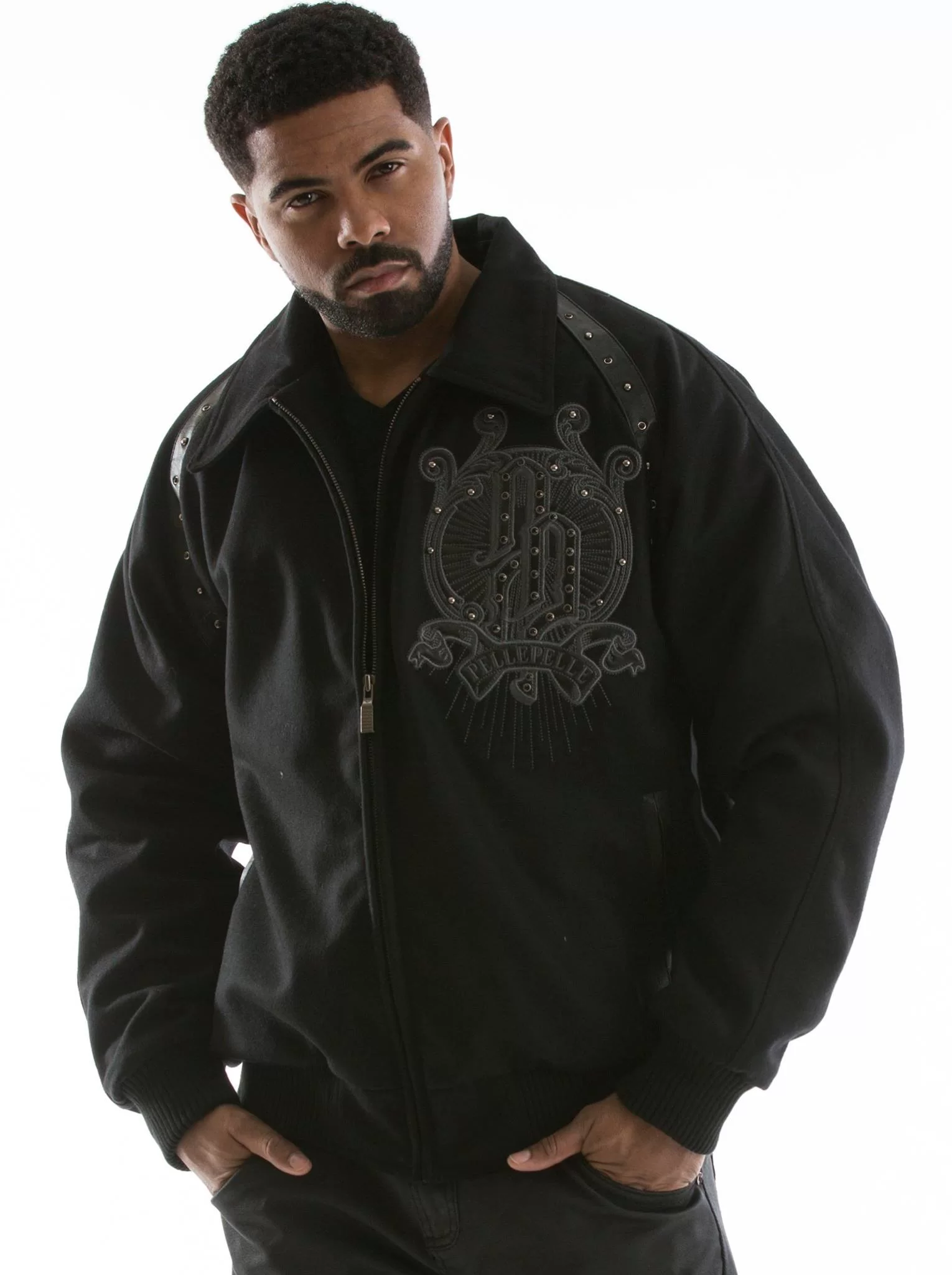 Pelle Pelle Men Top Brass 1978 Wool Jacket