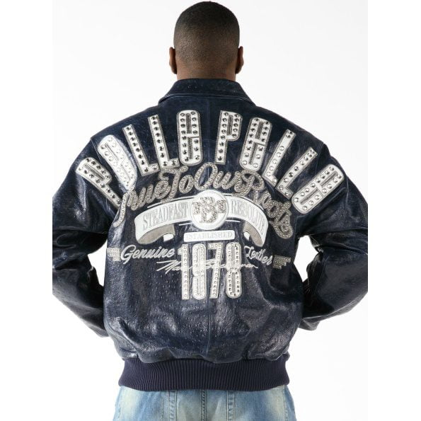 Bold Pelle Pelle True To Our Roots Blue Jacket view 1