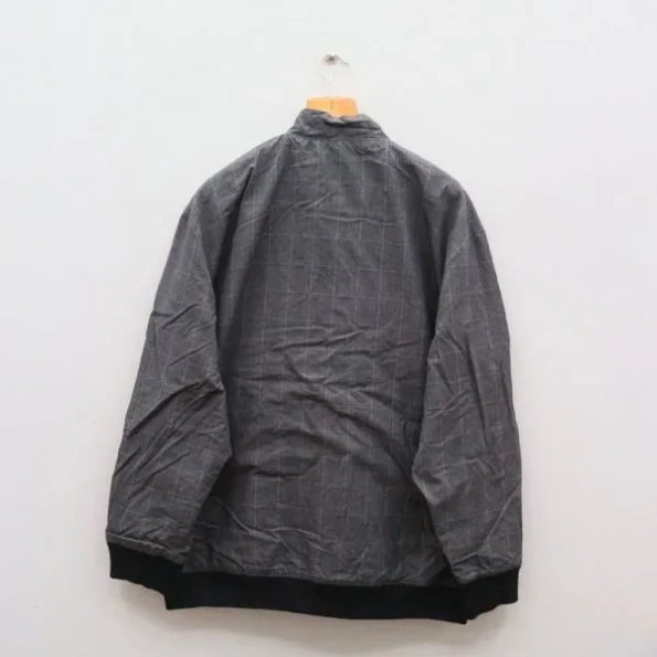 Exclusive Pelle Pelle Vintage Gray Windbreaker Jacket view 2