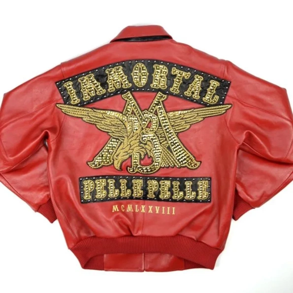 RED PELLE PELLE VINTAGE JACKET
