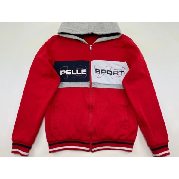 Exclusive Pelle Pelle Marc Buchanan Red Hoodie