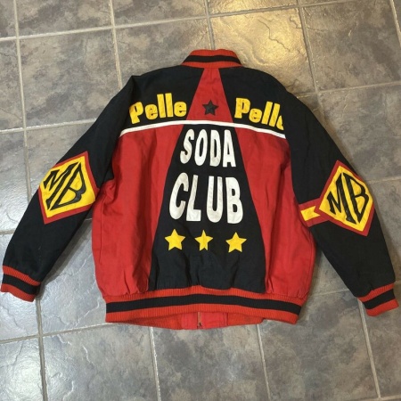 Bold Pelle Pelle Soda Club Varsity Wool Jacket view 4