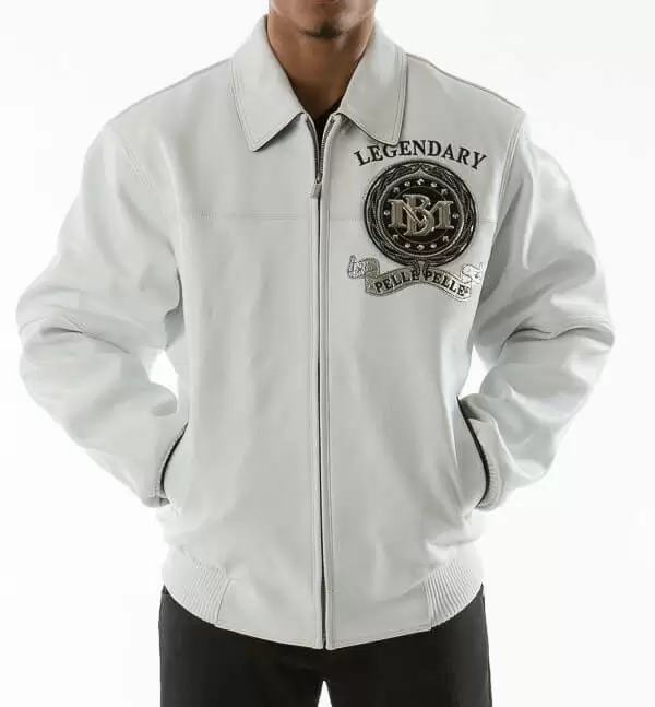 Pelle Pelle White Legendary Limited Edition Jacket