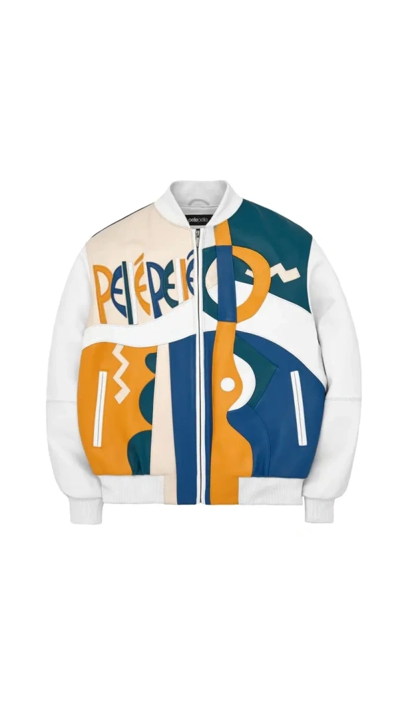 Pelle Pelle White Picasso Leather Jacket