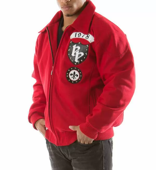 Red Pelle Pelle Rebel Soul Jacket view 2
