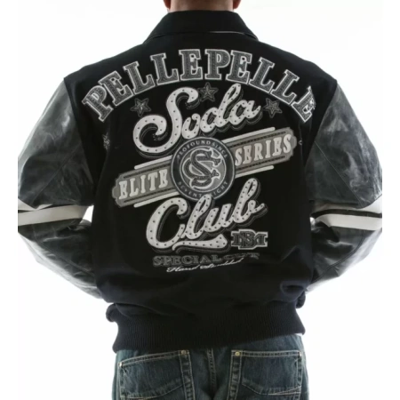Cool Soda Club Pelle Pelle Black Jacket view 2