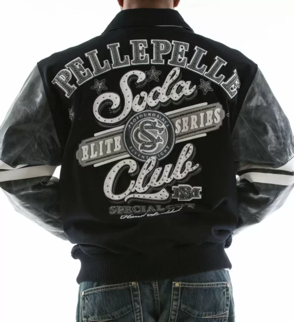 Cool Soda Club Pelle Pelle Black Jacket view 2