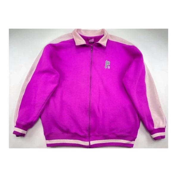 Best Pelle Pelle Pink Varsity Cotton Jacket