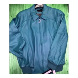 Best Pelle Pelle Plain Zipper Leather Jacket