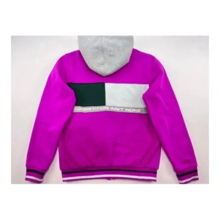 Pelle Pelle Pink 1978 Wool Hood Jacket | Women & Men view 2