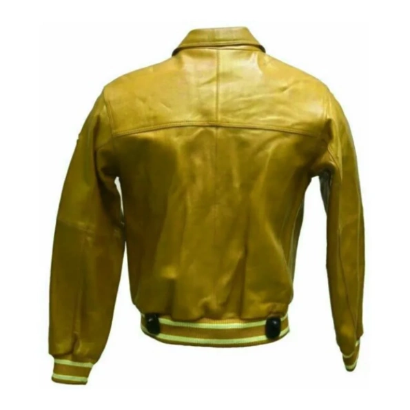 Pelle Pelle Star 1978 Yellow Leather Jacket view 2