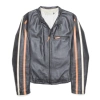 Pelle Pelle Grey Biker Leather Jacket | Men & Women