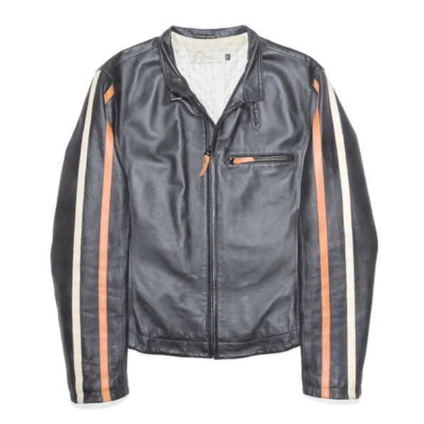 Pelle Pelle Grey Biker Leather Jacket | Men & Women