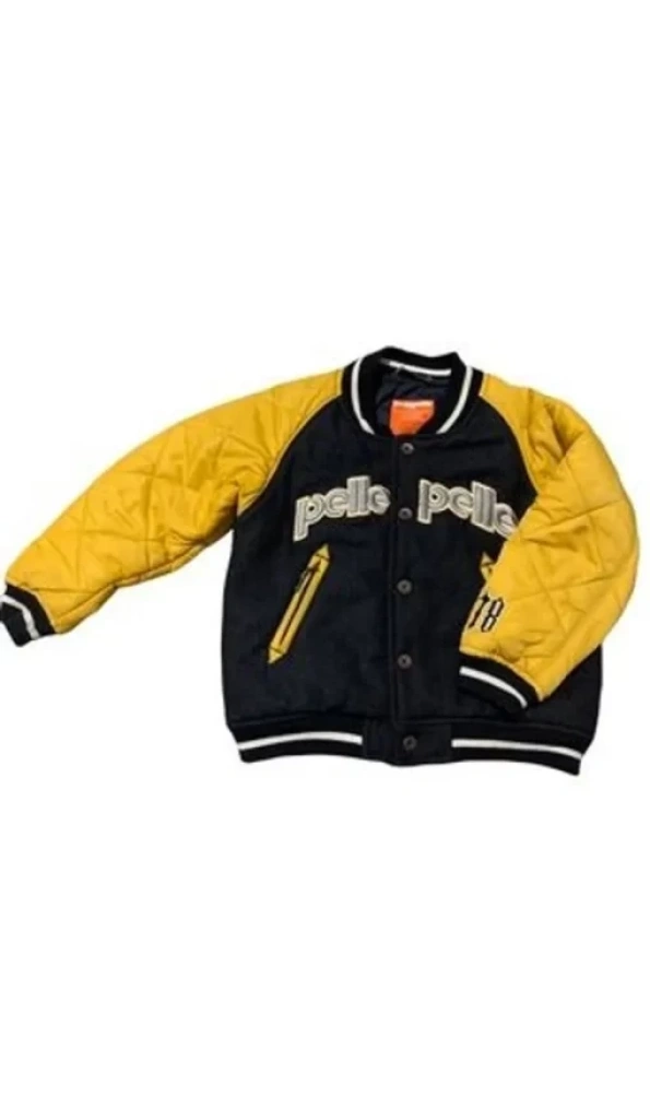 PELLE PELLE BEAUTIFUL BOMBER VARSITY JACKET