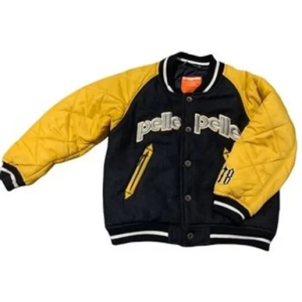 PELLE PELLE BEAUTIFUL BOMBER VARSITY JACKET